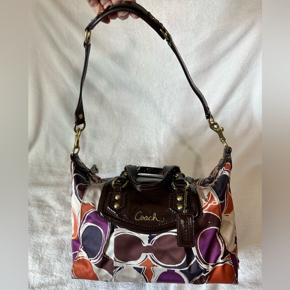 COACH ASHLEY SATCHEL WITH SHOULDER STRAP - Picture 12 of 12